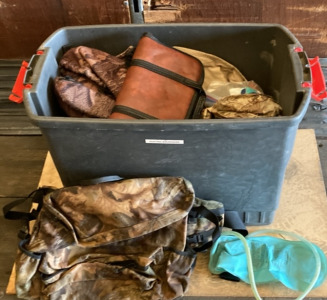 Tub of hunting gear BB71