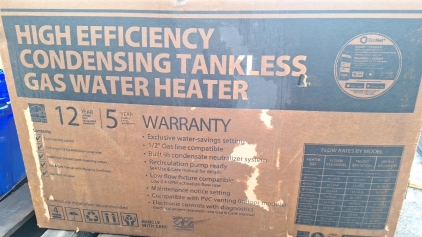 High Efficiency Condensing Tankless Gas Water Heater