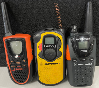 (3) Walkie Talkies