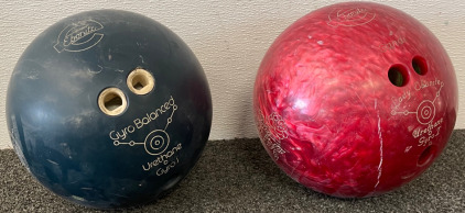 (2) Bowling Balls