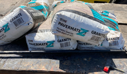 (4) Bags Of Pavermate Polymeric Sand & Small Tools