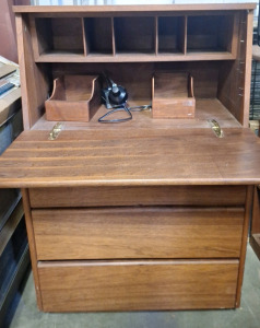 Hardwood Secretary Desk....BBFN