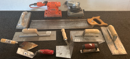 Sander/Polisher, Plaster Trowel, And More