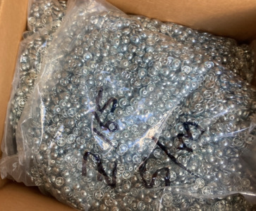 Box of Metal Buttons