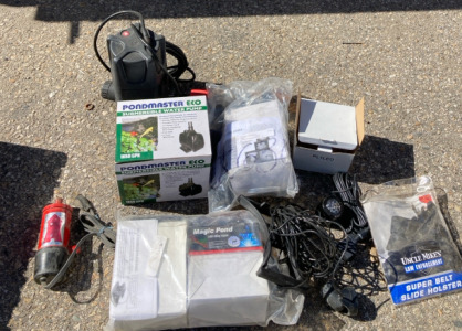 Assortment Of Pumps (2) Outdoor Lights