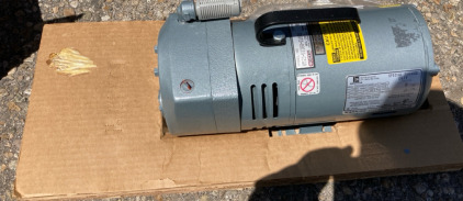 Emerson Vacuum Pump 0523-V138Q-G18DX