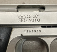 Bryco Arms .380 Caliber, Semi Automatic Pistol - 6