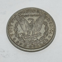 1899 Morgan Silver One Dollar Coin - 2