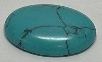 32.65ct. Set Of Three Turquoise Gemstone Cabochones - 2