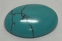32.65ct. Set Of Three Turquoise Gemstone Cabochones - 3