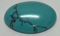 32.65ct. Set Of Three Turquoise Gemstone Cabochones - 4