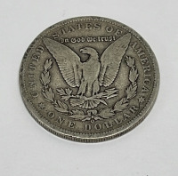 1890 Morgan Silver One Dollar Coin - 2