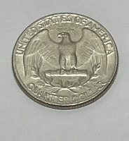 (2) Silver Washington Quarters Dated 1964 - 5