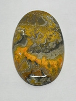 62.00ct.Natural AAA+ Top Quality Bumblebee Jasper Gemstone Cabochone
