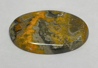 62.00ct.Natural AAA+ Top Quality Bumblebee Jasper Gemstone Cabochone - 2