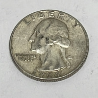 (2) Silver Washington Quarters Dated 1964 - 2