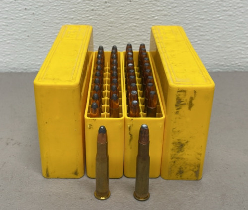(40) Rounds Of 30-30 Win. Ammunition Cartridges W/ Plastic Ammo Boxes