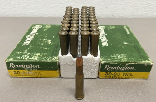 (40) Rounds Of Remington 30-30 Win. Ammunition Cartridges