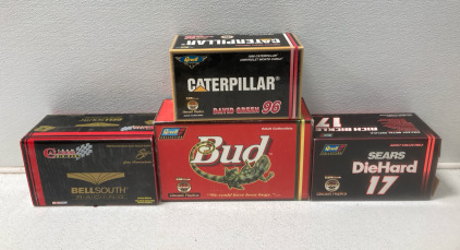 (1) Autographed Nascar 1997 Ricky Craven #25 Budweiser Diecast (1) Nascar 1997 Rich Bickle Sears DieHard Racing Truck Diecast (1) Nascar Revell Collection 1998 David Green #96 Caterpillar Diecast & More