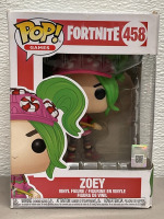 (2) Pop Games &ldquo;Fortnight&rdquo; Vinyl Figures Zoey #458 And Dark Voyager #442 - 2
