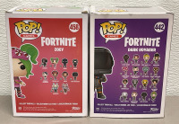 (2) Pop Games &ldquo;Fortnight&rdquo; Vinyl Figures Zoey #458 And Dark Voyager #442 - 4