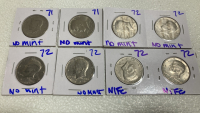 (24) 1970s Kennedy Half Dollars - No Mint - 2