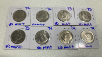 (24) 1970s Kennedy Half Dollars - No Mint - 3
