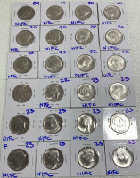 (24) Kennedy Half Dollar NIFC - (1) ‘89, (1) ‘17, (22) 2020-2023