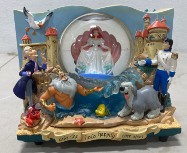 Under The Sea Ariel Once Upon A Time Musical Snow Globe