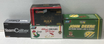 (1) Nascar Revell Collection 1997 Chad Little #97 John Deere Diecast (1) Nascar Kodak Max 1999 Bobby Hamilton #4 Kodak Diecast (1) Nascar Team Caliber Jeff Burton #99 Diecast & More