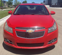 2013 CHEVROLET CRUZE - CLEAN - BLACK AND SILVER INTERIOR! - 2