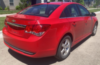 2013 CHEVROLET CRUZE - CLEAN - BLACK AND SILVER INTERIOR! - 7