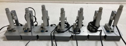 (7) Small Vintage Viewer Microscopes