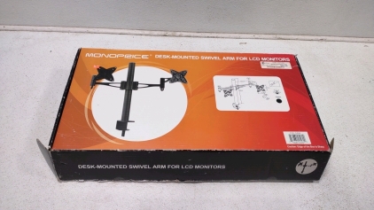 Monoprice Desk-Mouted Swivel Arm For LCD Monitors