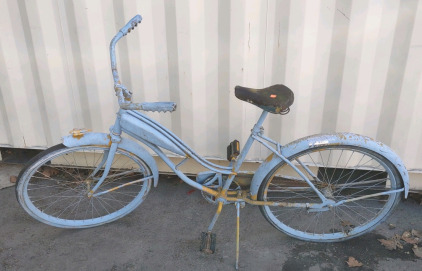 27" Firestone Badge (Light Blue/Rusted Yellow) Bike