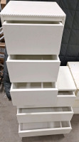 (5) Piece, Desk & Side Dresser Set, Solid Wood. - 4
