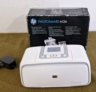 (1) HP Photosmart A536 Printer