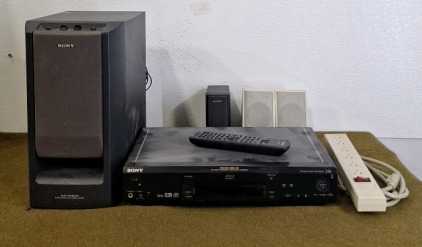 (1) Sony SA-W303 Woofer, (1) Sony DVP-S530D DVD Player & More
