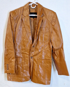 (1) Casablanca Leather, Leather Jacket