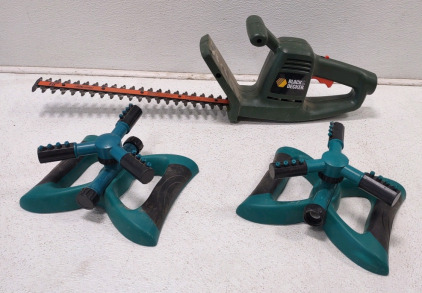 16" Black & Decker Trimmer w/ Sprinkler Attachments