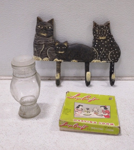 Cat Coat Rack w/ Loop Craft & More