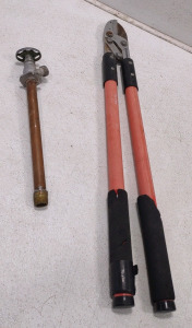 Cable Slicer w/ Faucet Pipe