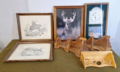 (3) Outdoor Themed Prints (1) Modern, (2) By Sonny Timme 1972 & More