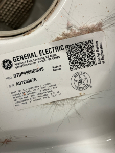 General Electric Dryer
