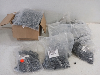 (20) Bags of 250) 1/4 Lap Stitch Self-tapping Screws Hexhead