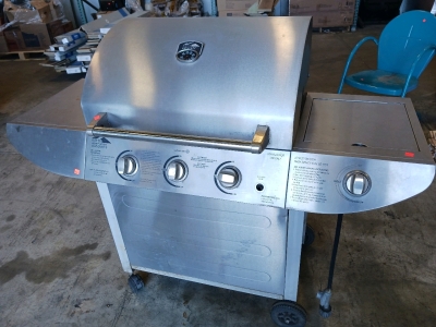 North American Outdoors Stainless Top Grill 58"