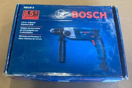 Bosch 1/2&rdquo; 2-Speed Hammer Drill HD18-2