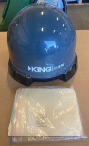 King Quest Potable Satellite With Invoice And Instructions