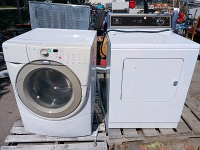 Maytag Dryer and Whirlpool Frontload Washer