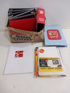 Large Binders, Photo Paper, Sticky Notes and More